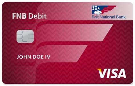 first national bank visa debit card